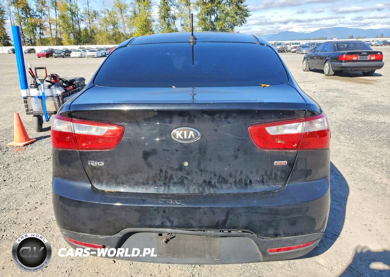 2013 Kia Rio Lx VIN:KNADM4A32D6256971 - 6