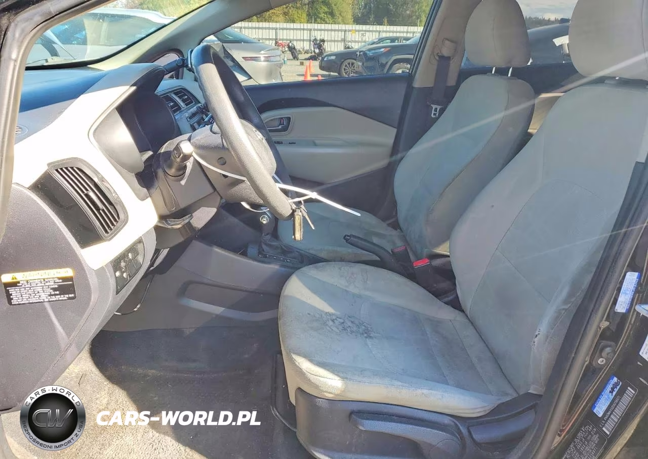 2013 Kia Rio Lx VIN:KNADM4A32D6256971 - 7