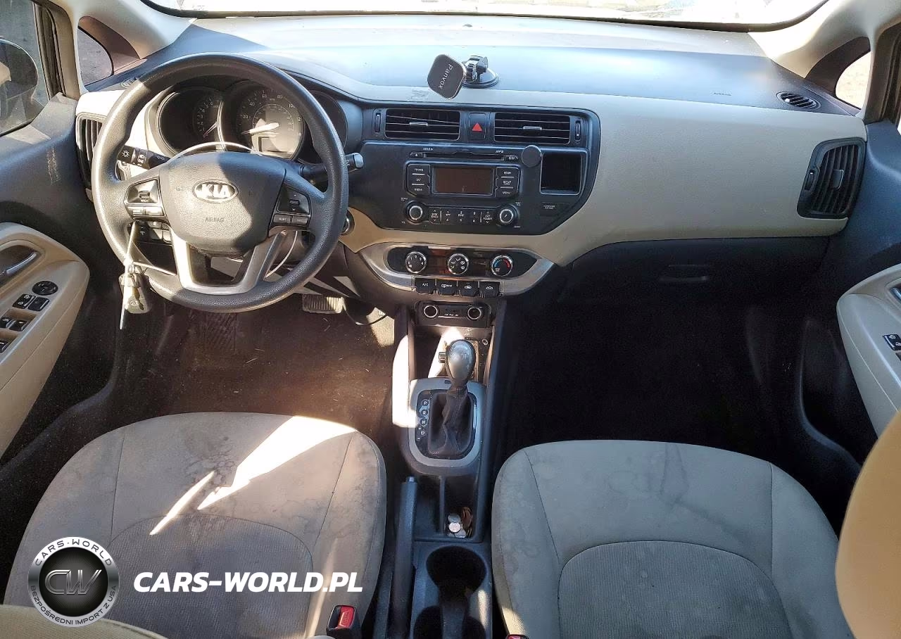 2013 Kia Rio Lx VIN:KNADM4A32D6256971 - 8