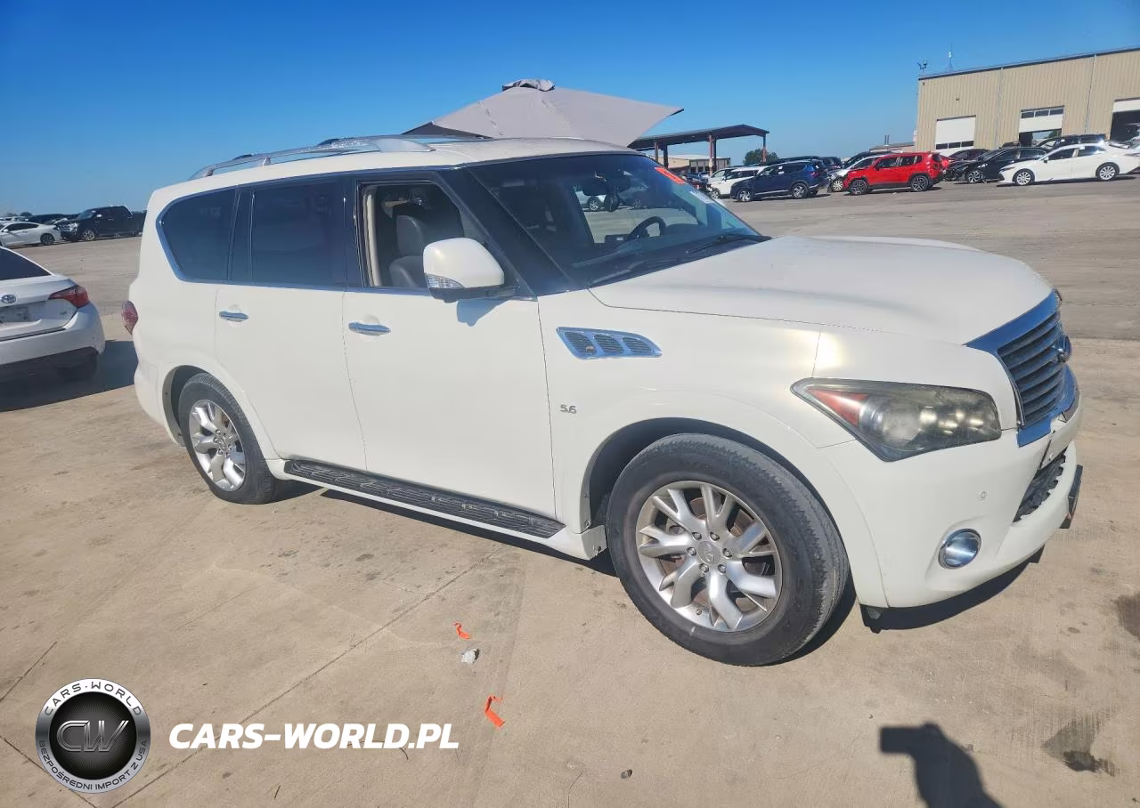 2014 Infiniti Qx80 Base VIN:JN8AZ2NF8E9554655 - 4