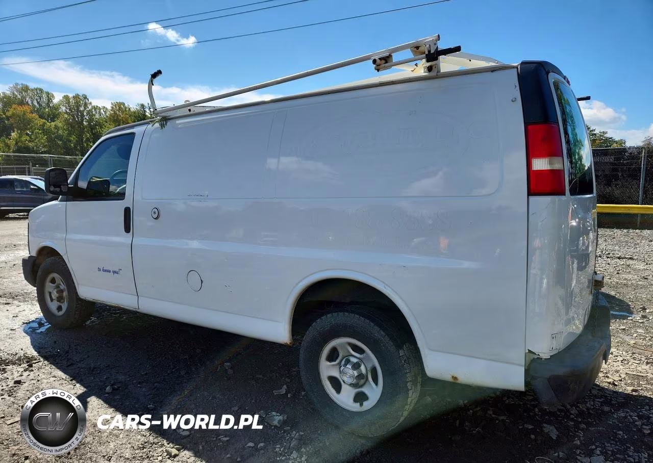 2008 Chevrolet Express G1500 VIN:1GCFG15X581227207 - 2