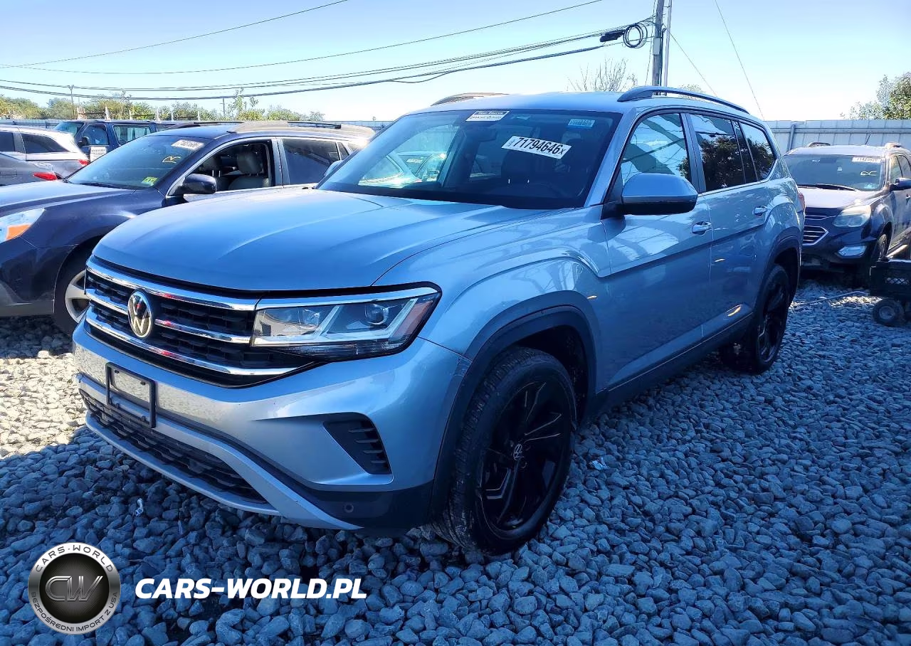 2023 Volkswagen Atlas Se VIN:1V2HP2CA9PC509591 - 1