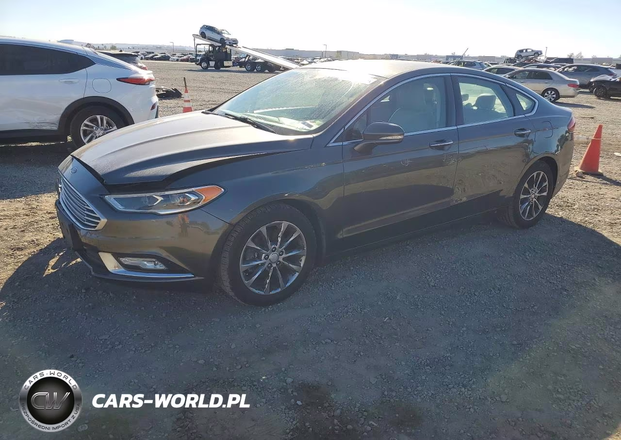 2017 Ford Fusion Se VIN:3FA6P0HD9HR204438 - 1