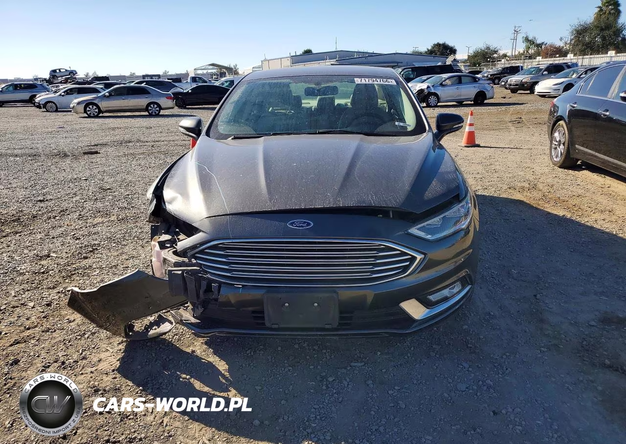 2017 Ford Fusion Se VIN:3FA6P0HD9HR204438 - 5