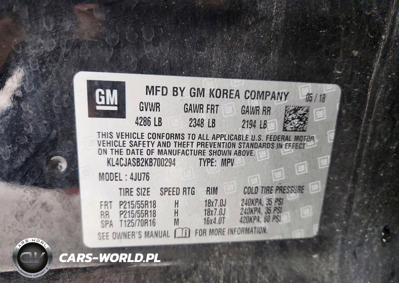 2019 Buick Encore Preferred VIN:KL4CJASB2KB700294 - 13