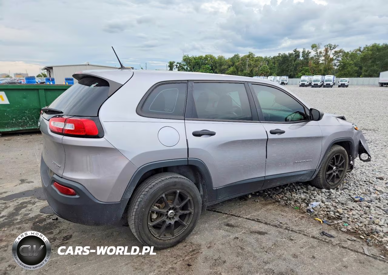 2017 Jeep Cherokee Sport VIN:1C4PJLAB7HD235819 - 3