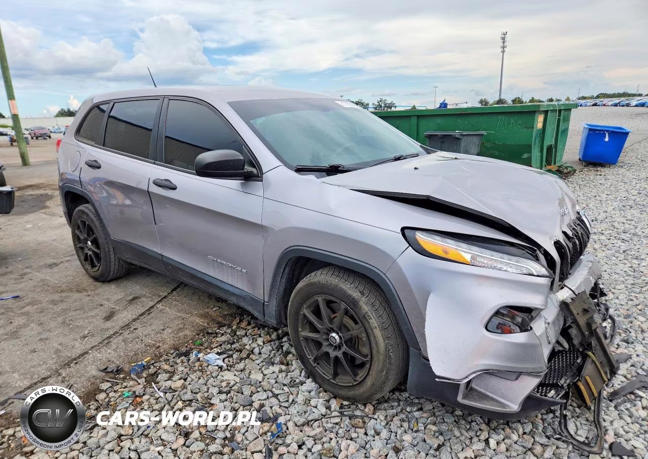 2017 Jeep Cherokee Sport VIN:1C4PJLAB7HD235819 - 4