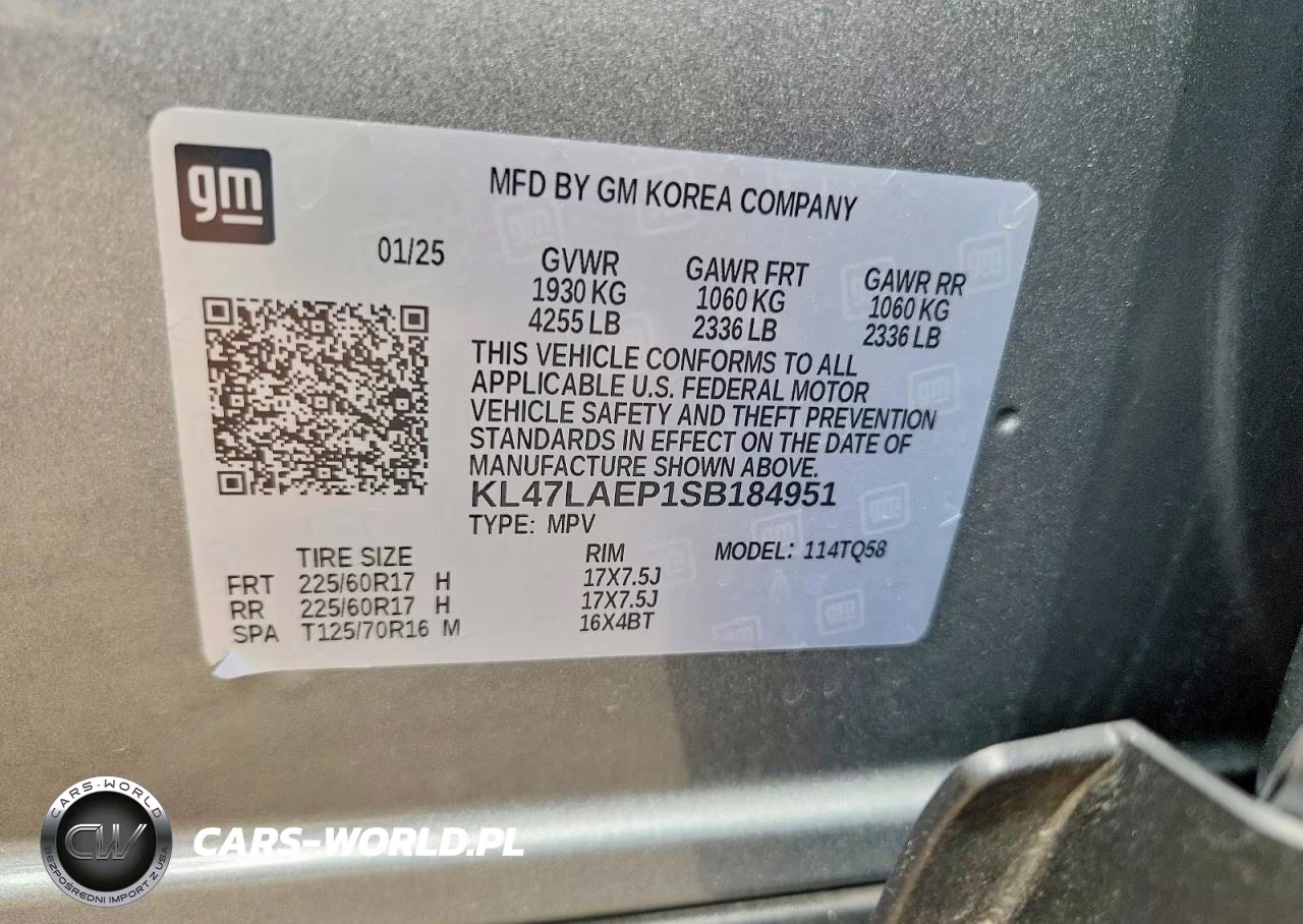 2025 Buick Envista Preferred VIN:KL47LAEP1SB184951 - 13