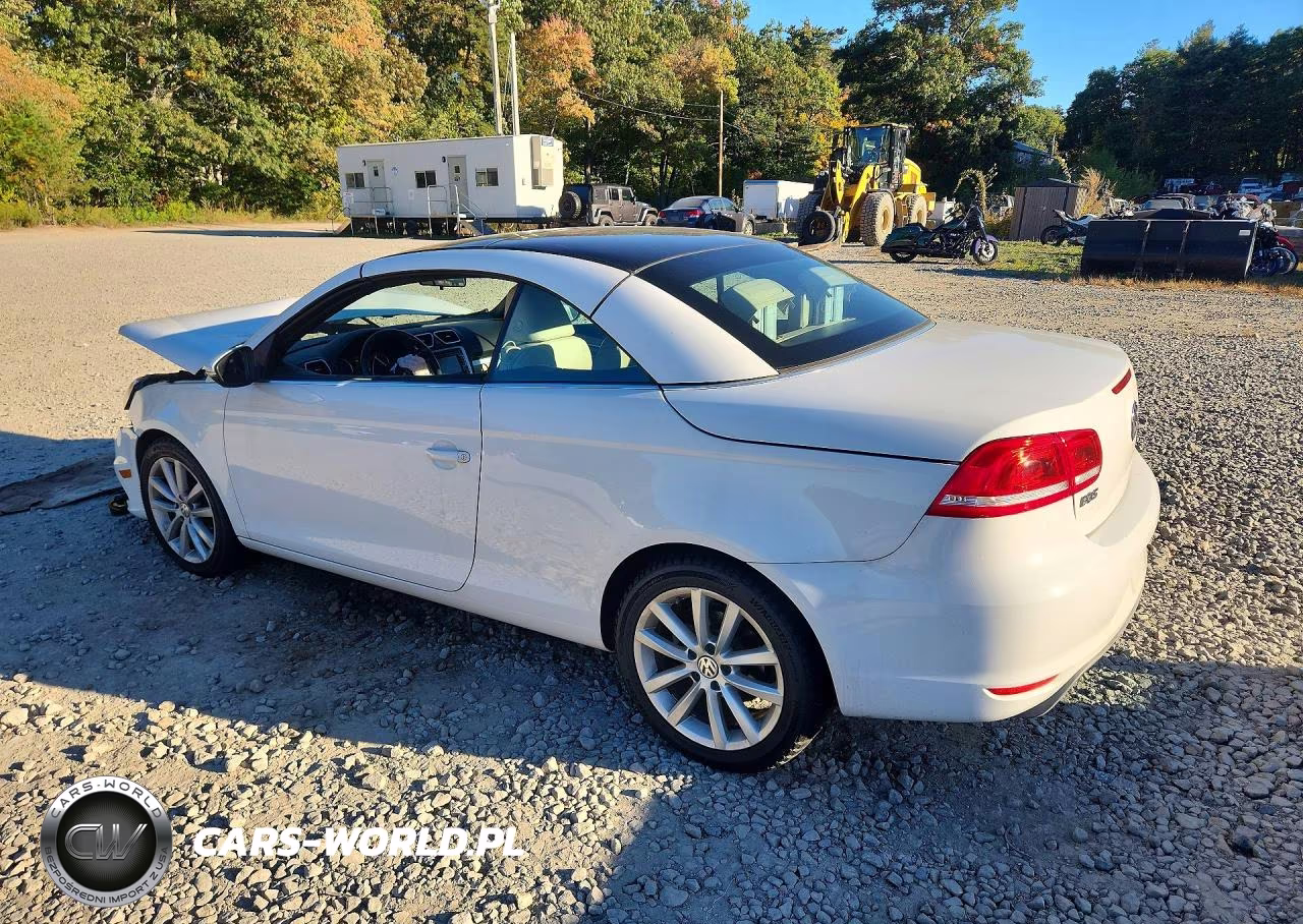 2013 Volkswagen Eos Komfort VIN:WVWBW8AH5DV003575 - 2