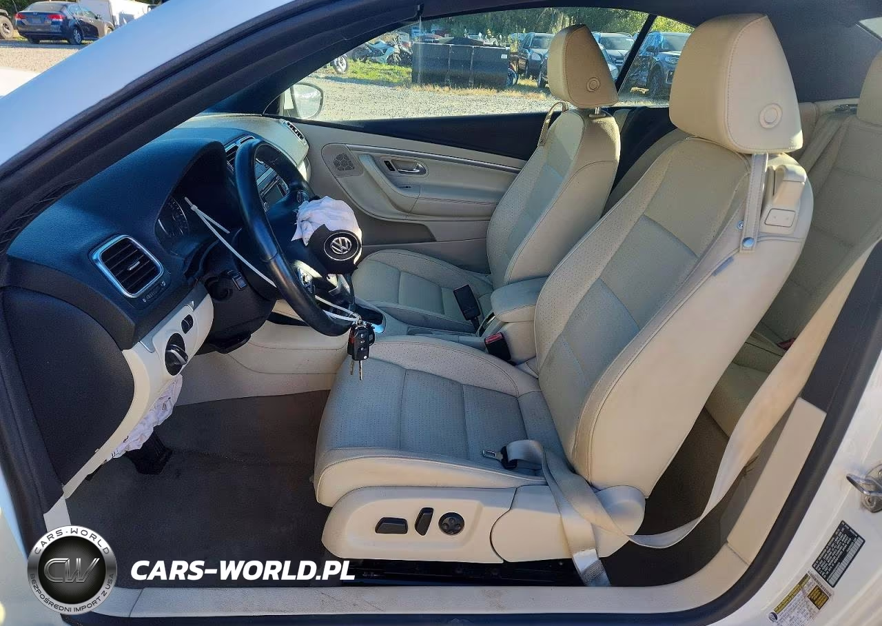 2013 Volkswagen Eos Komfort VIN:WVWBW8AH5DV003575 - 7