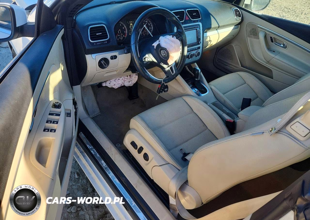 2013 Volkswagen Eos Komfort VIN:WVWBW8AH5DV003575 - 8