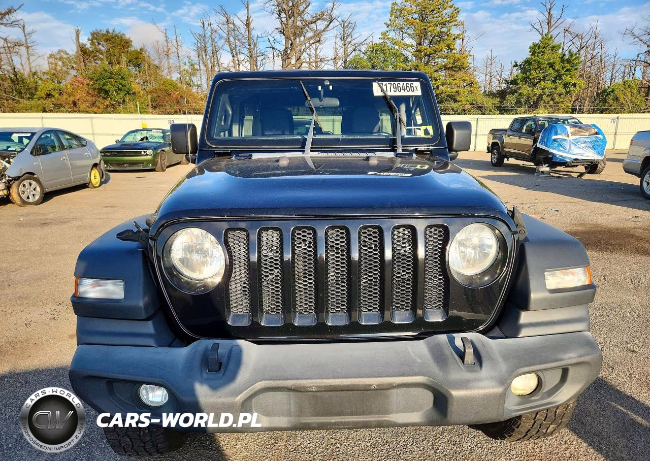 2019 Jeep Wrangler Unlimited Sport VIN:1C4HJXDGXKW646453 - 5