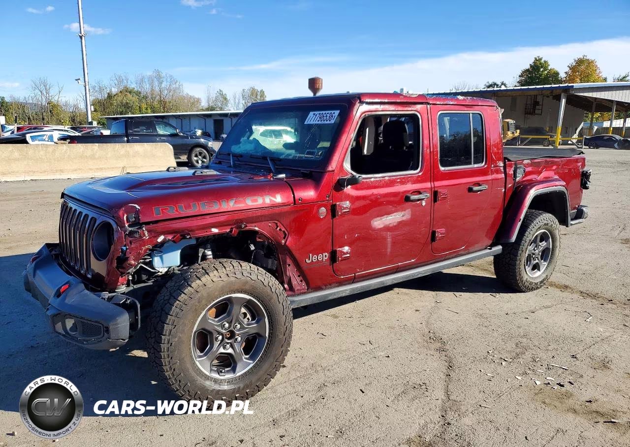 2022 Jeep Gladiator Rubicon VIN:1C6JJTBG0NL101923 - 1