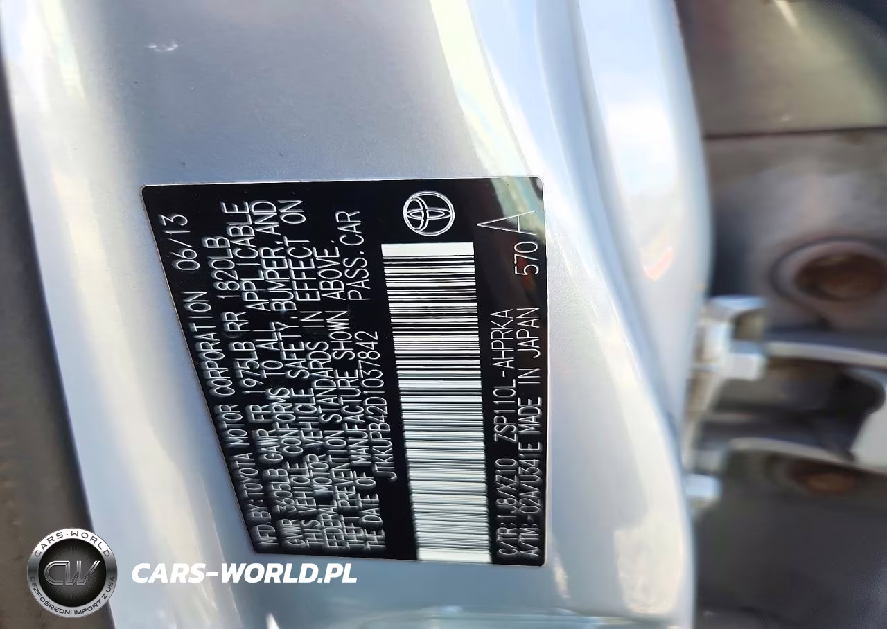 2013 Scion Xd 10 Series VIN:JTKKUPB42D1037842 - 12