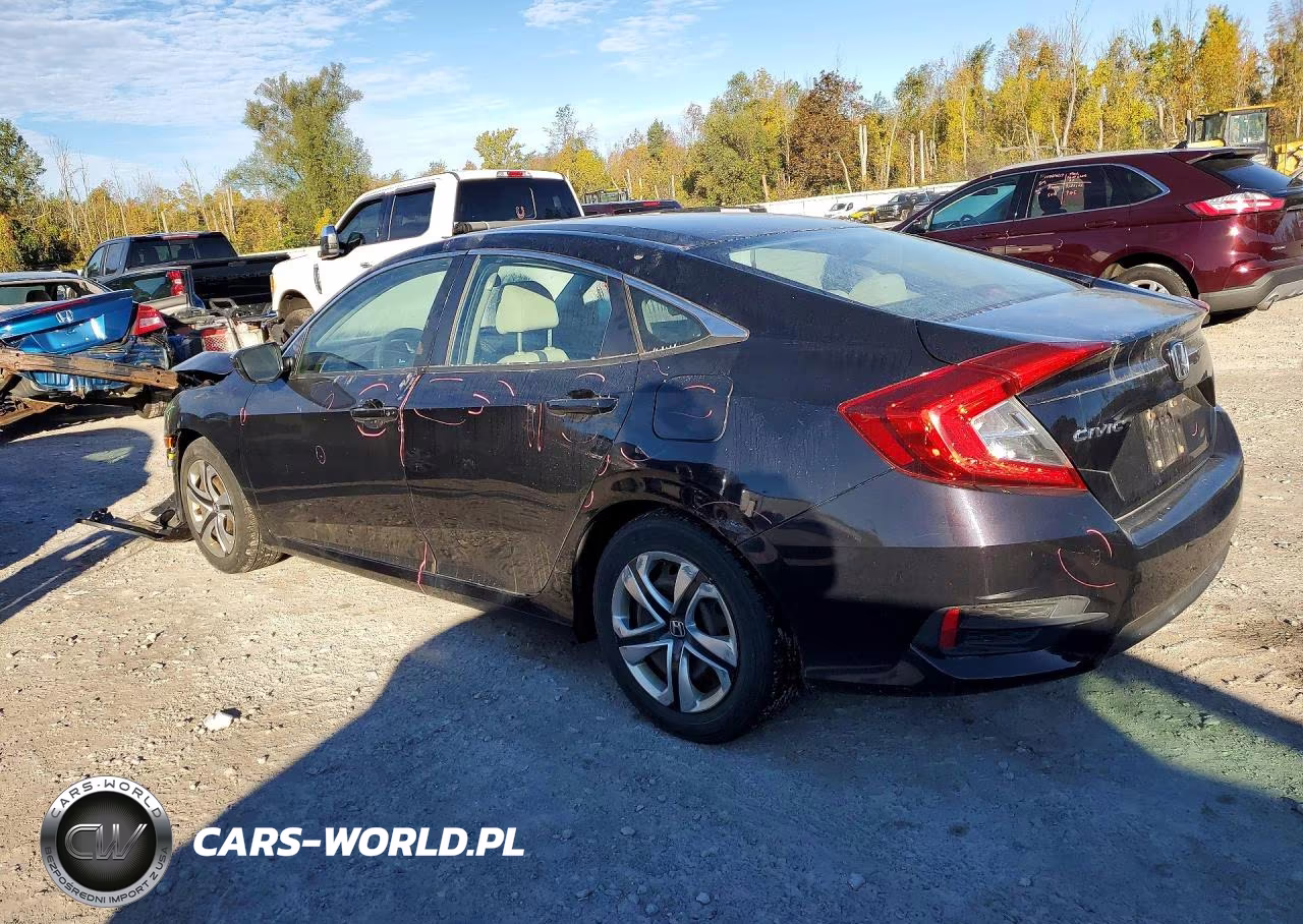 2016 Honda Civic Lx VIN:19XFC2F55GE203208 - 2