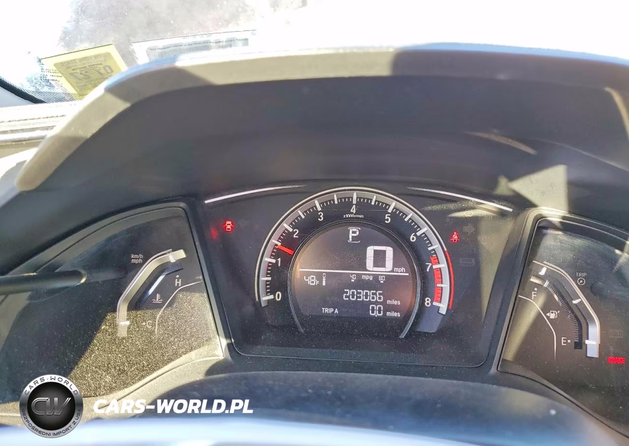 2016 Honda Civic Lx VIN:19XFC2F55GE203208 - 9