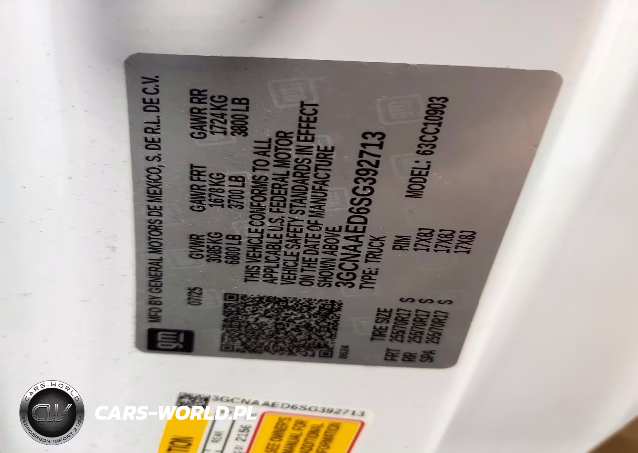 2025 Chevrolet Silverado C1500 VIN:3GCNAAED6SG392713 - 13