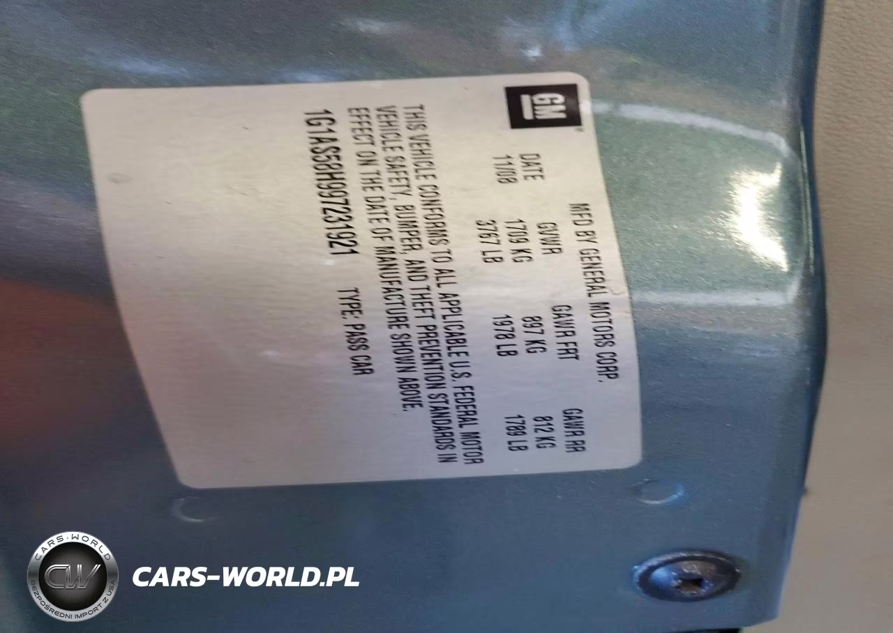 2009 Chevrolet Cobalt Ls VIN:1G1AS58H997231921 - 12
