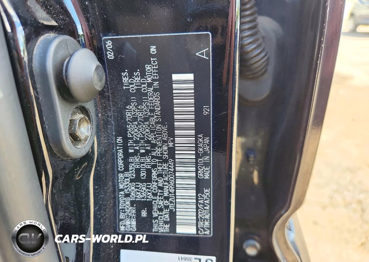 2006 Toyota 4Runner Sr5 VIN:JTEZU14R960074449 - 14