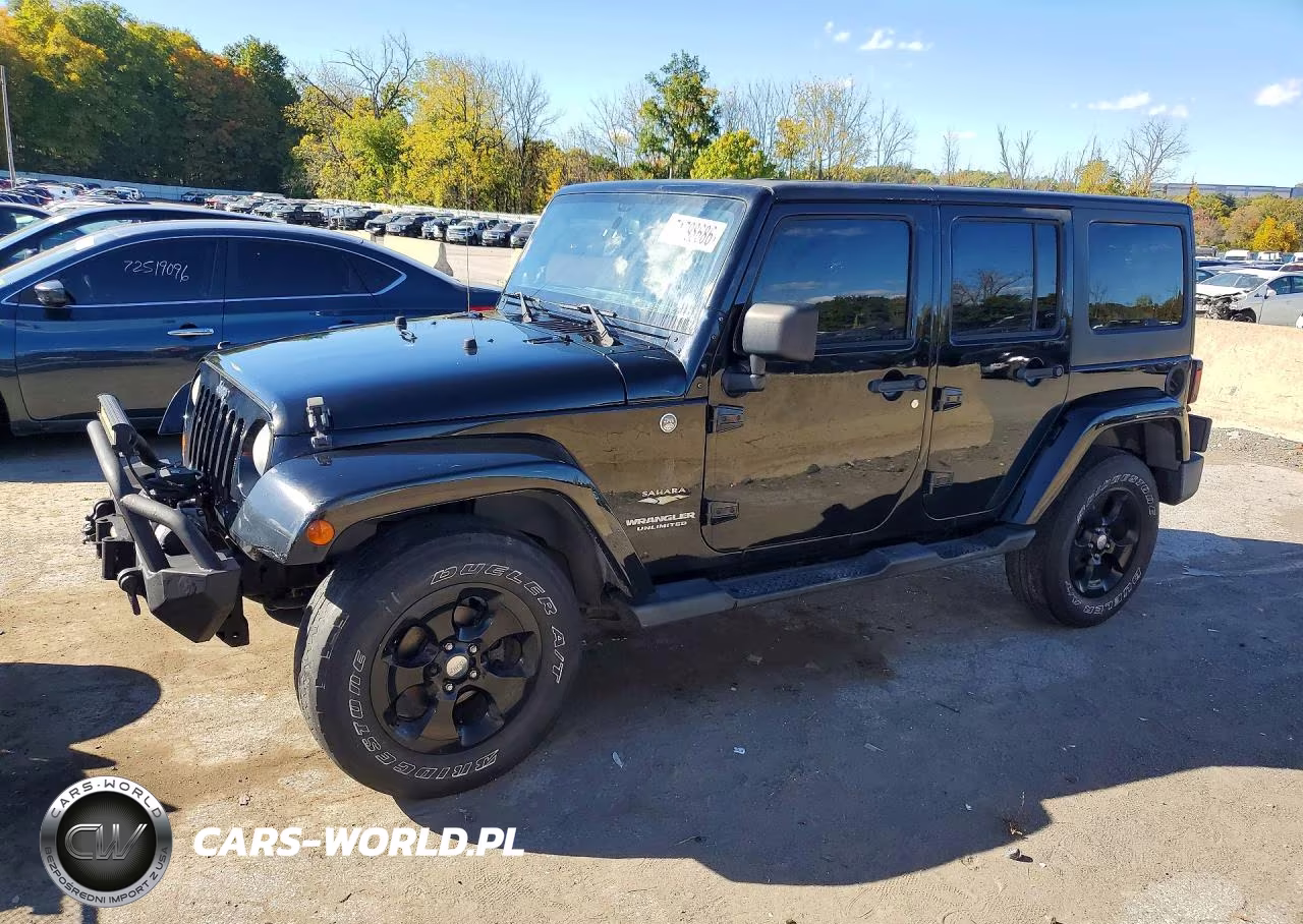 2013 Jeep Wrangler Unlimited Sahara VIN:1C4BJWEG1DL655495 - 1