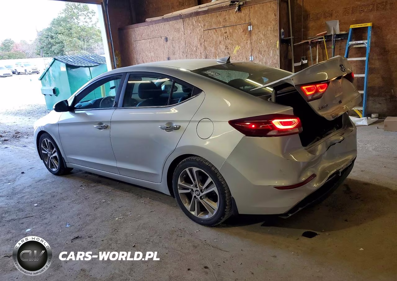 2017 Hyundai Elantra Limited VIN:5NPD84LFXHH017047 - 2