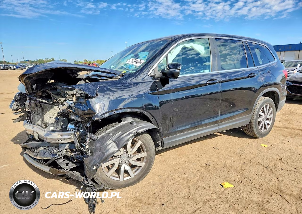 2020 Honda Pilot Exl VIN:5FNYF6H54LB040527 - 1