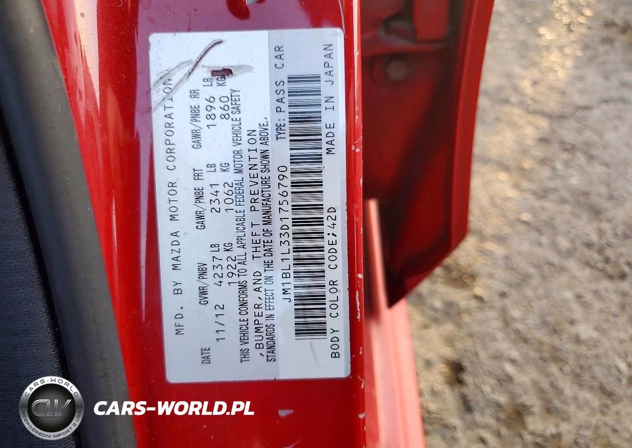2013 Mazda Speed 3 VIN:JM1BL1L33D1756790 - 13