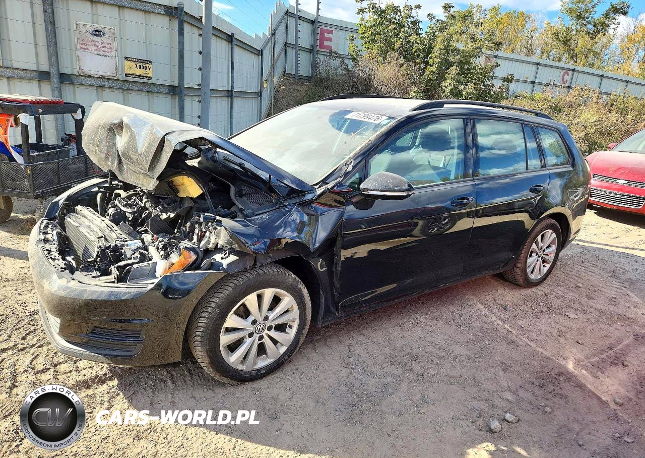 2017 Volkswagen Golf Sportwagen S VIN:3VW017AU6HM526534 - 1