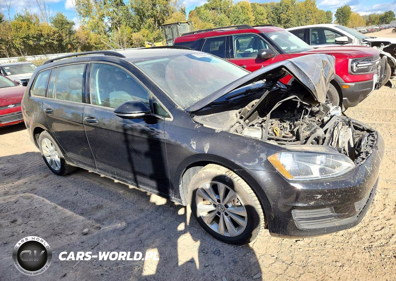 2017 Volkswagen Golf Sportwagen S VIN:3VW017AU6HM526534 - 4