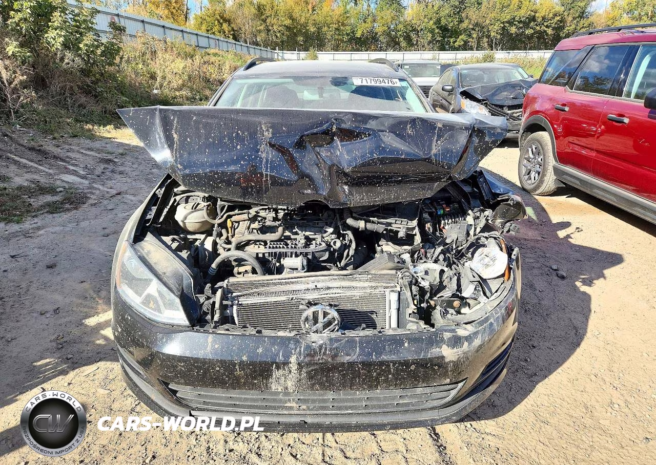 2017 Volkswagen Golf Sportwagen S VIN:3VW017AU6HM526534 - 5
