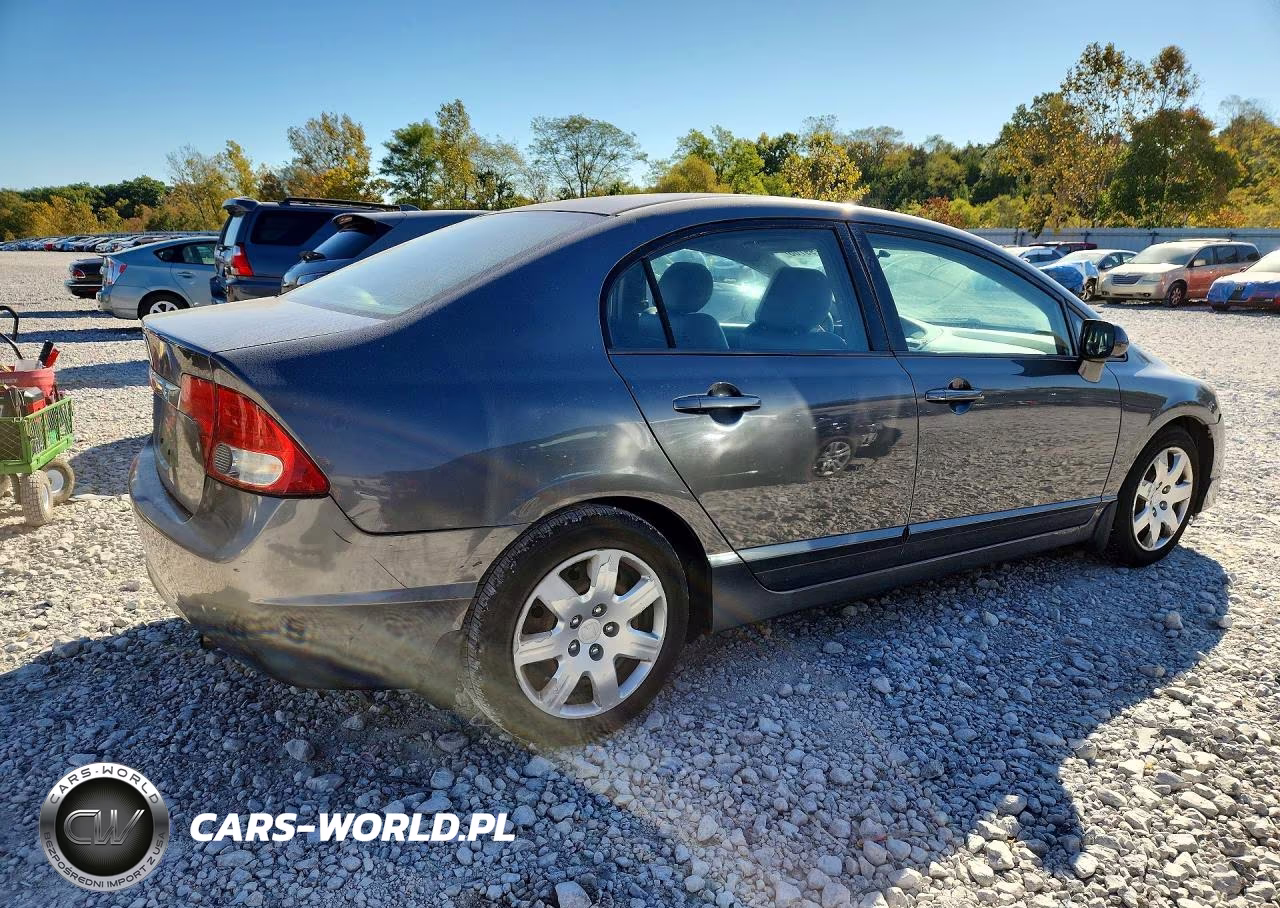 2010 Honda Civic Lx VIN:2HGFA1F56AH330627 - 3