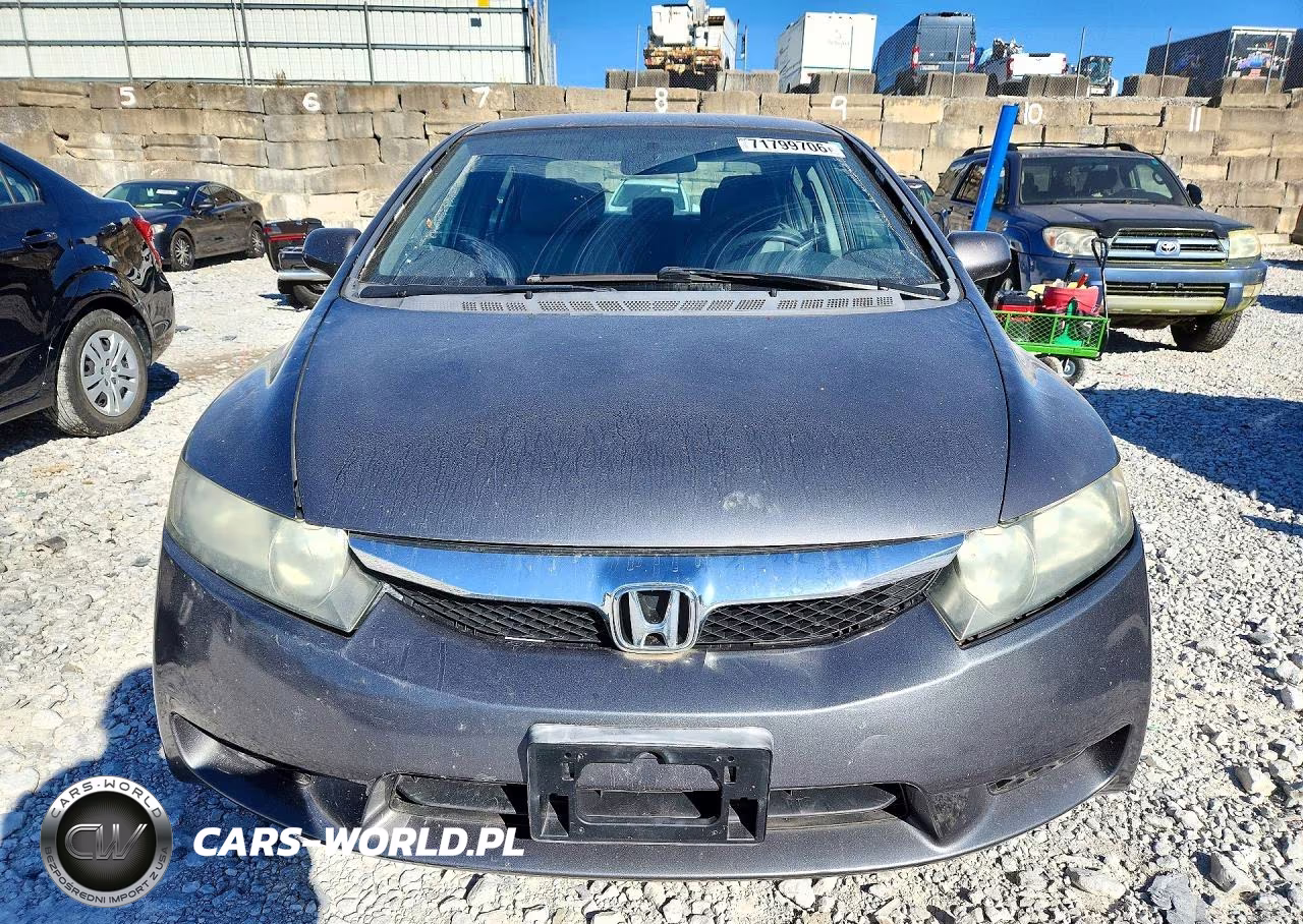 2010 Honda Civic Lx VIN:2HGFA1F56AH330627 - 5
