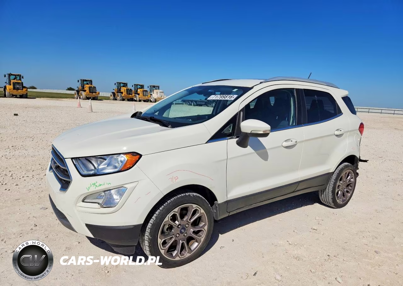 2022 Ford Ecosport Titanium VIN:MAJ6S3KL7NC463360 - 1