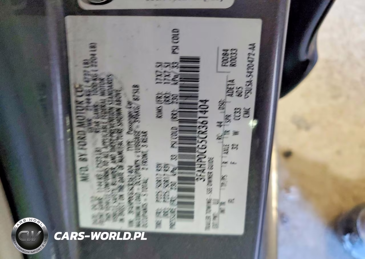 2012 Ford Fusion Sel VIN:3FAHP0CG5CR361404 - 12
