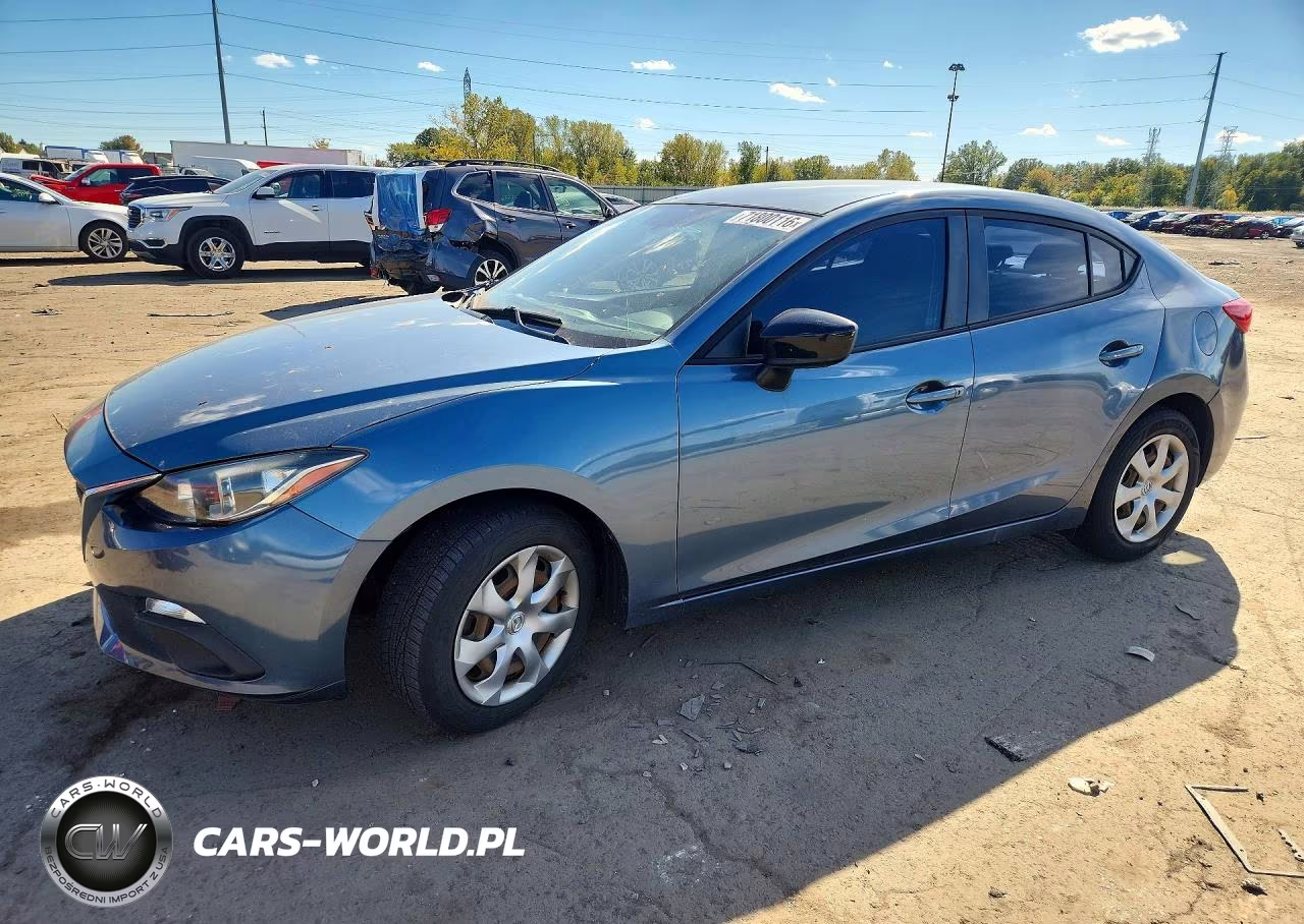 2015 Mazda 3 Sv VIN:JM1BM1T78F1263156 - 1