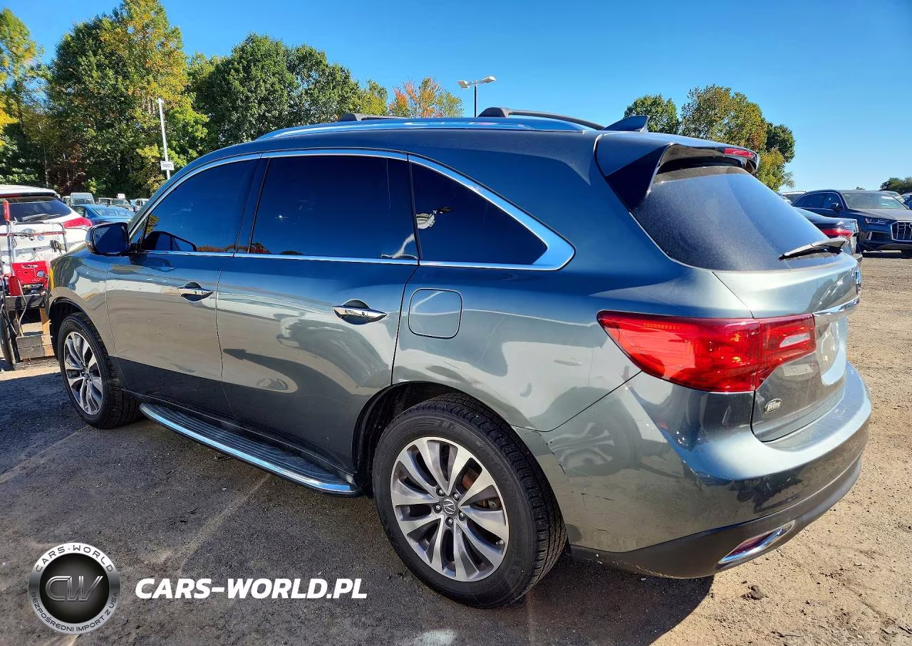 2014 Acura Mdx Technology VIN:5FRYD4H46EB003188 - 2