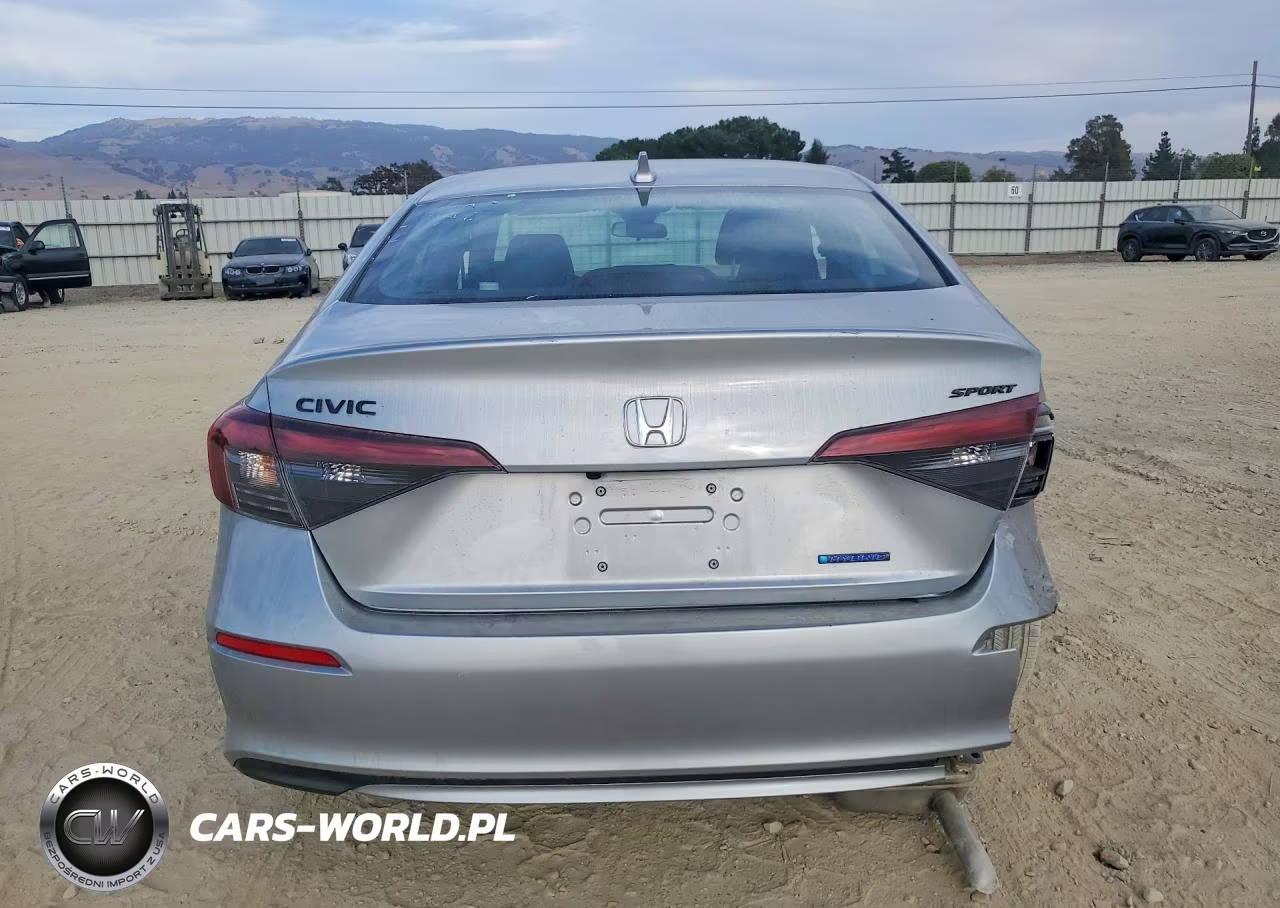2026 Honda Civic Sport VIN:2HGFE4F8XTH319715 - 6