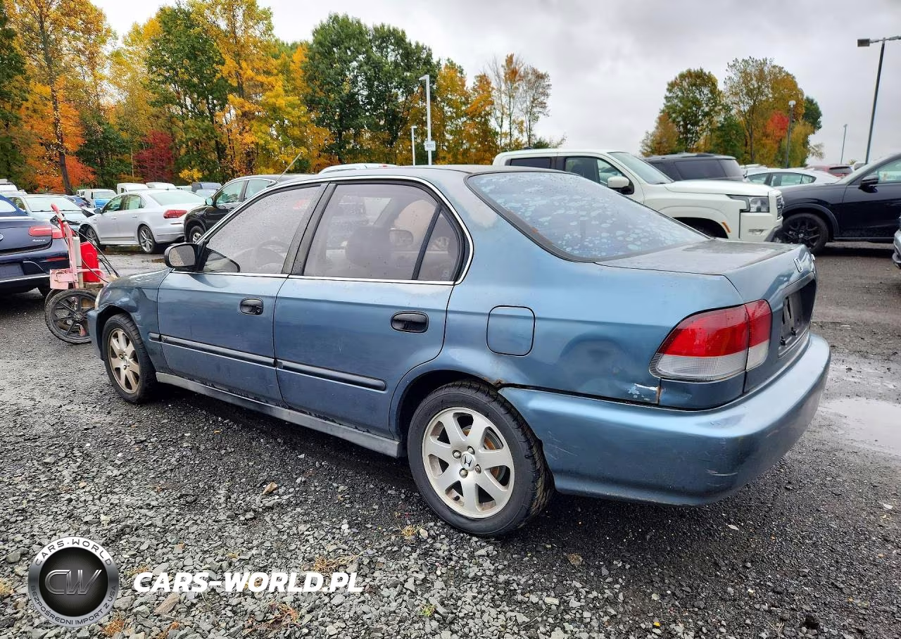 1998 Honda Civic Lx VIN:2HGEJ6670WH580429 - 2