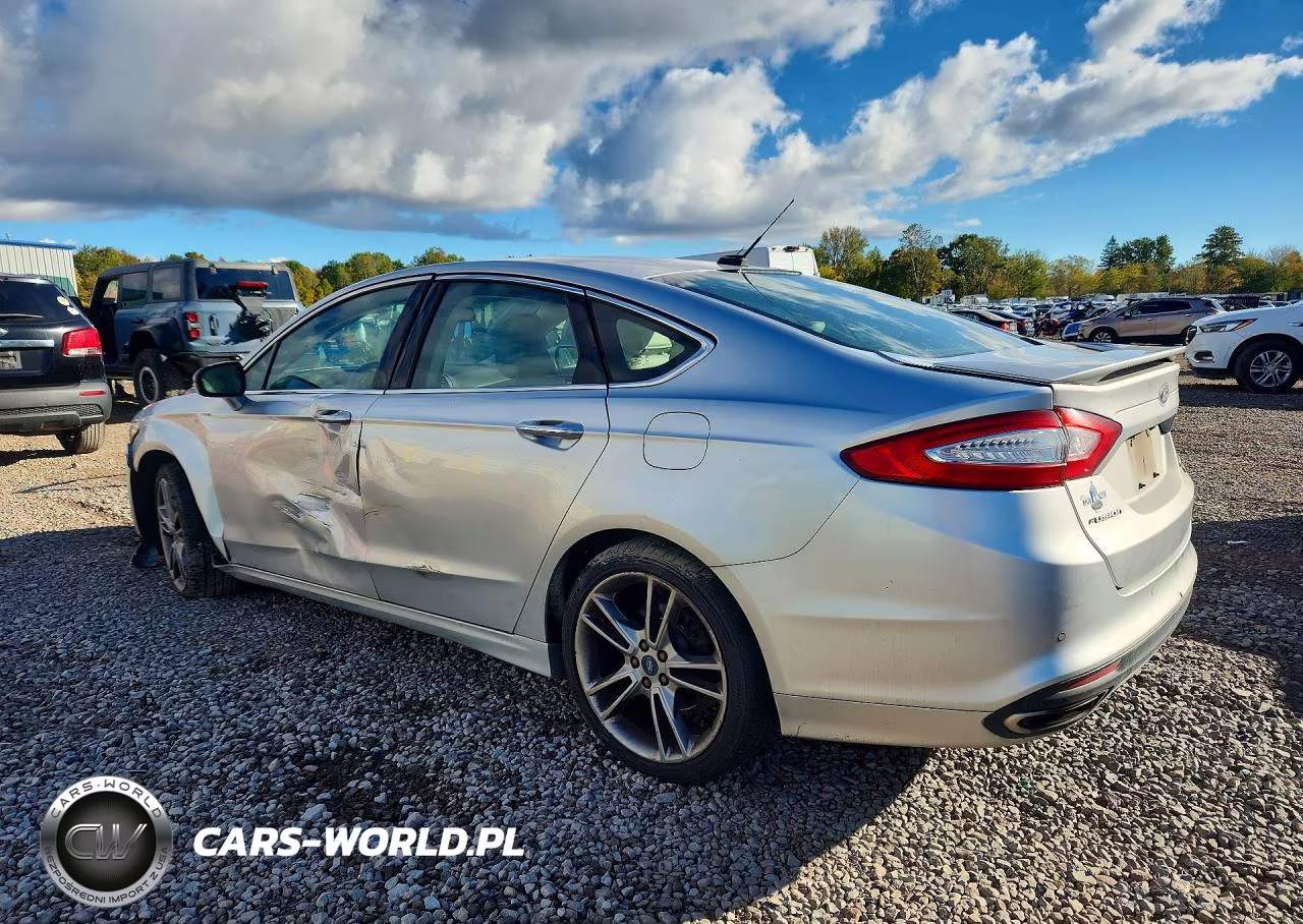2016 Ford Fusion Titanium VIN:3FA6P0K93GR237678 - 2
