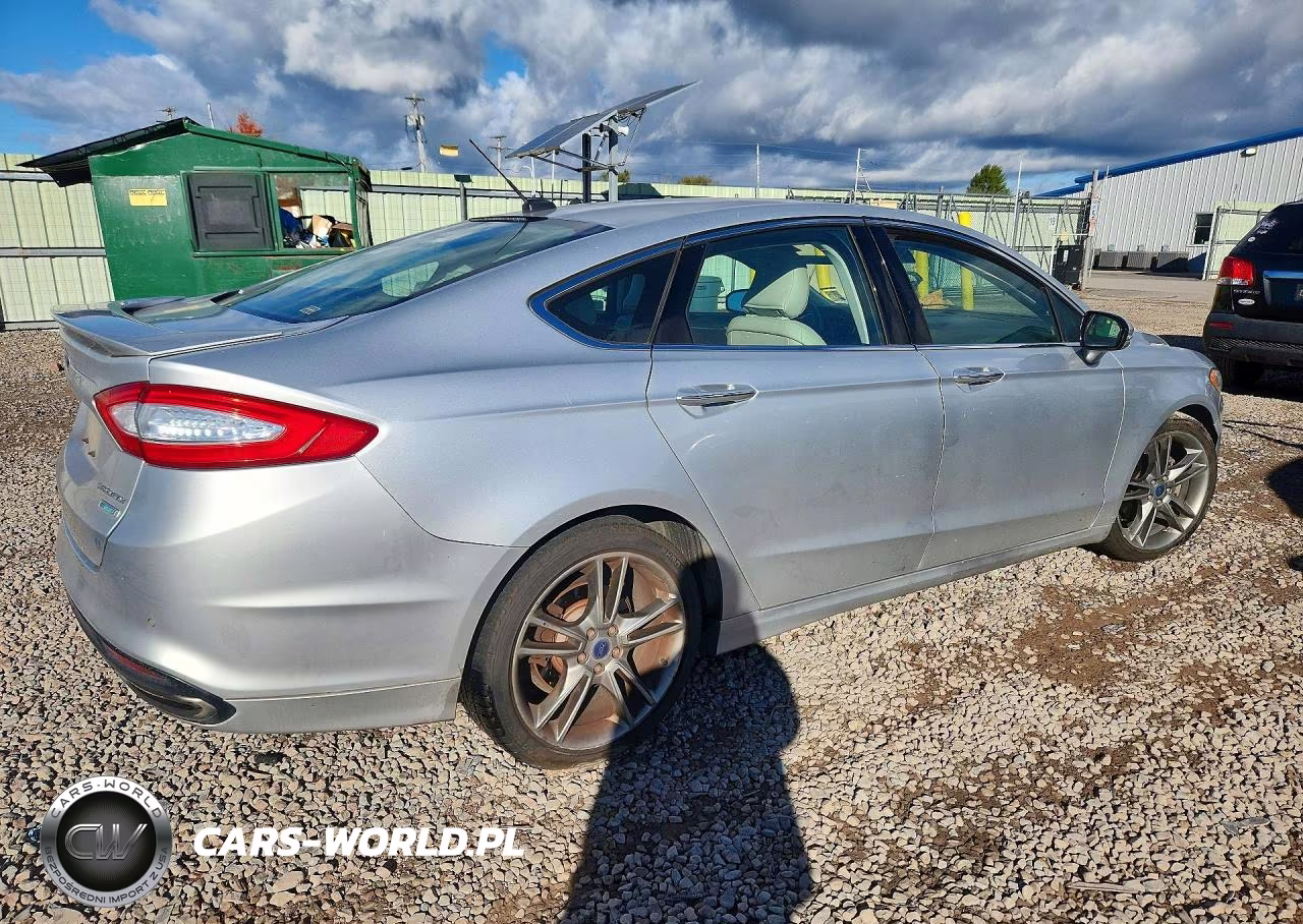 2016 Ford Fusion Titanium VIN:3FA6P0K93GR237678 - 3