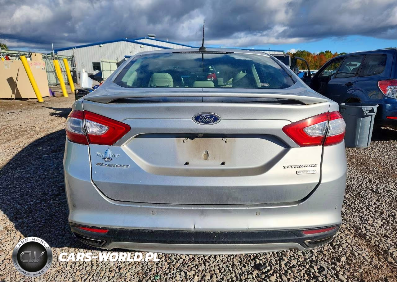 2016 Ford Fusion Titanium VIN:3FA6P0K93GR237678 - 6