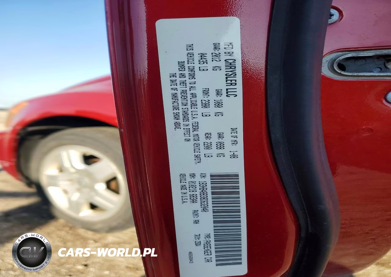2008 Dodge Caliber Sxt VIN:1B3HB48B38D632040 - 13