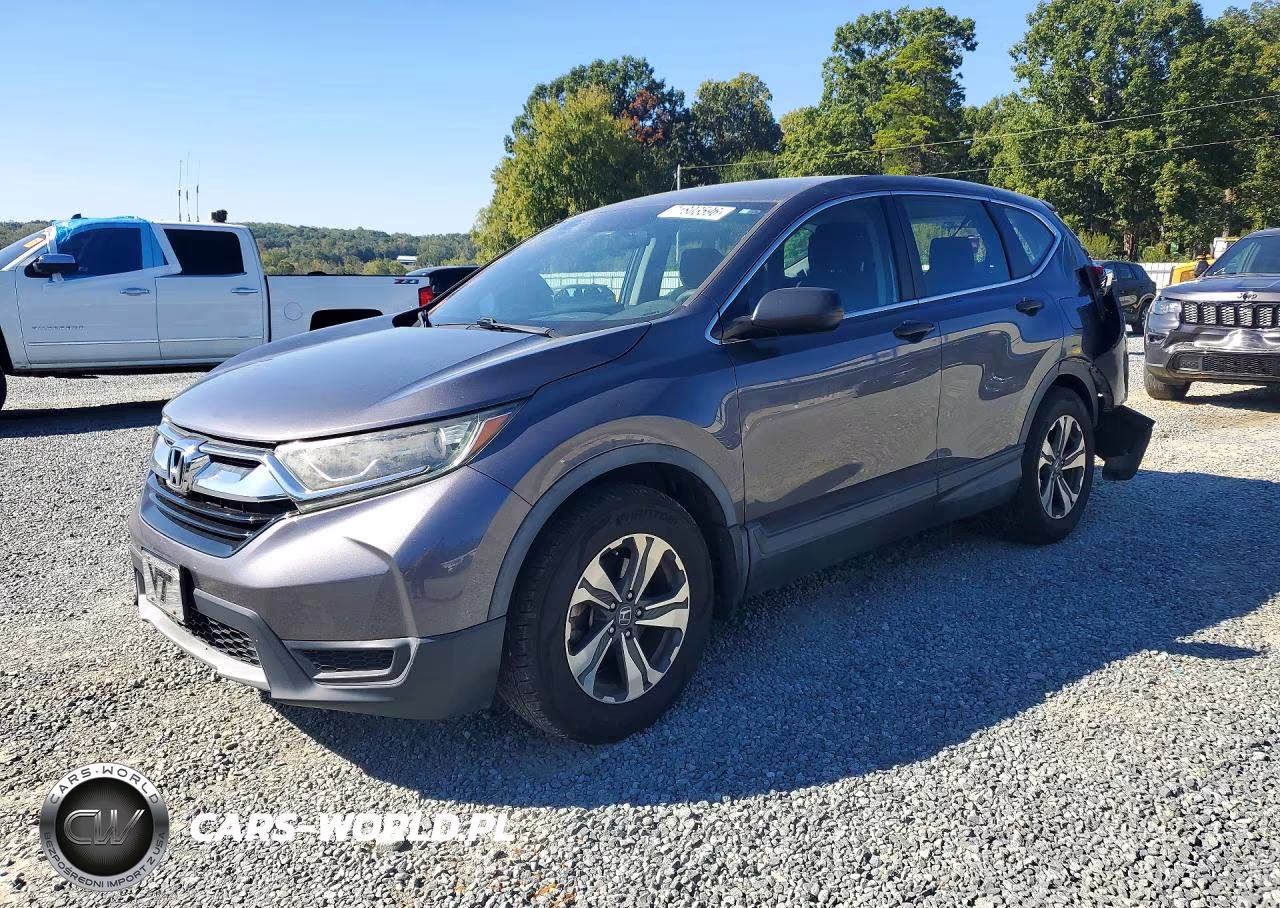 2018 Honda Cr-V Lx VIN:2HKRW5H34JH409964 - 1