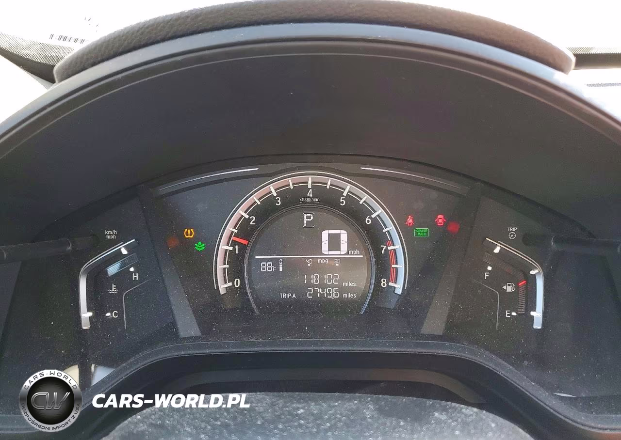 2018 Honda Cr-V Lx VIN:2HKRW5H34JH409964 - 9
