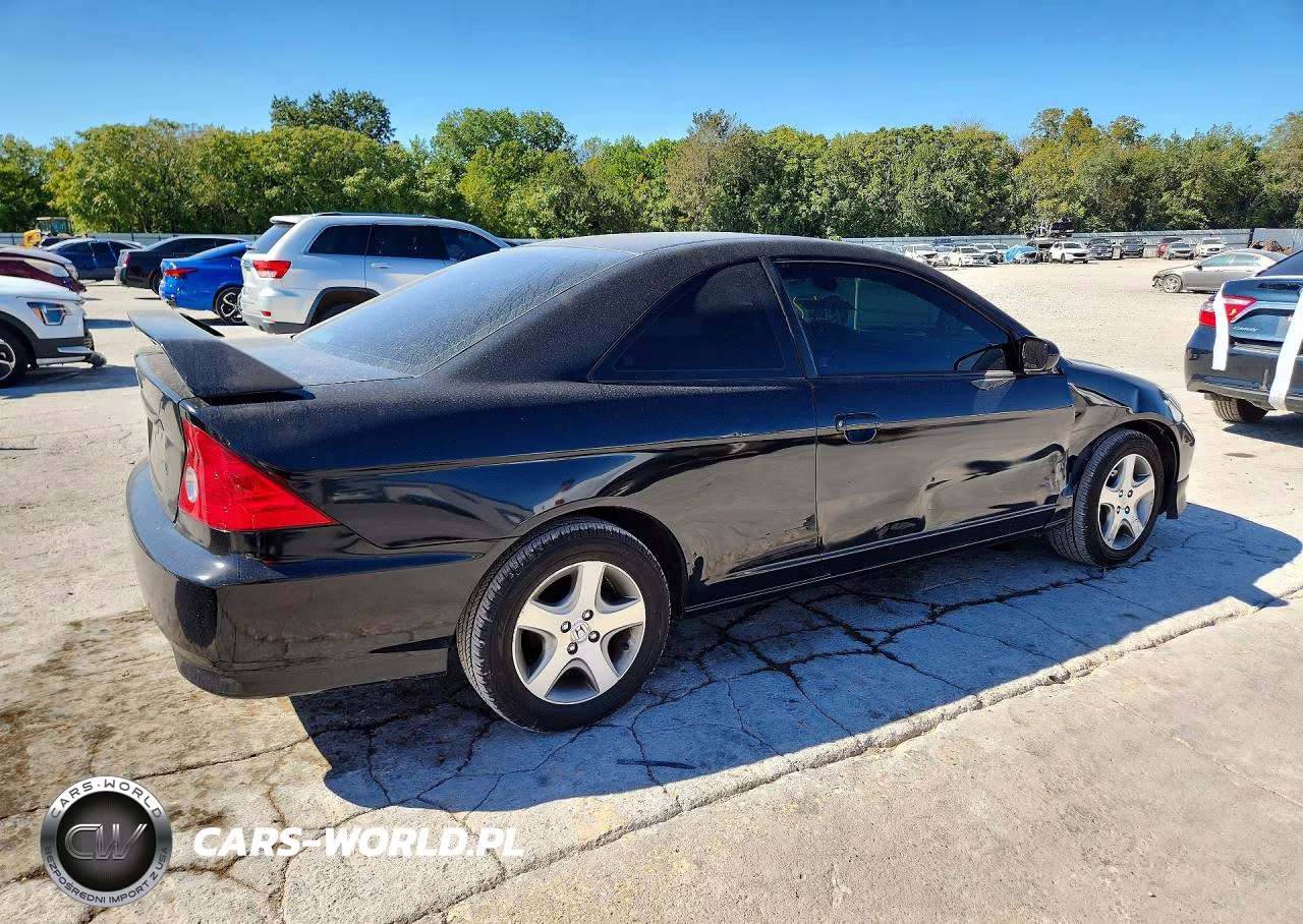 2004 Honda Civic Ex VIN:1HGEM22944L012367 - 3