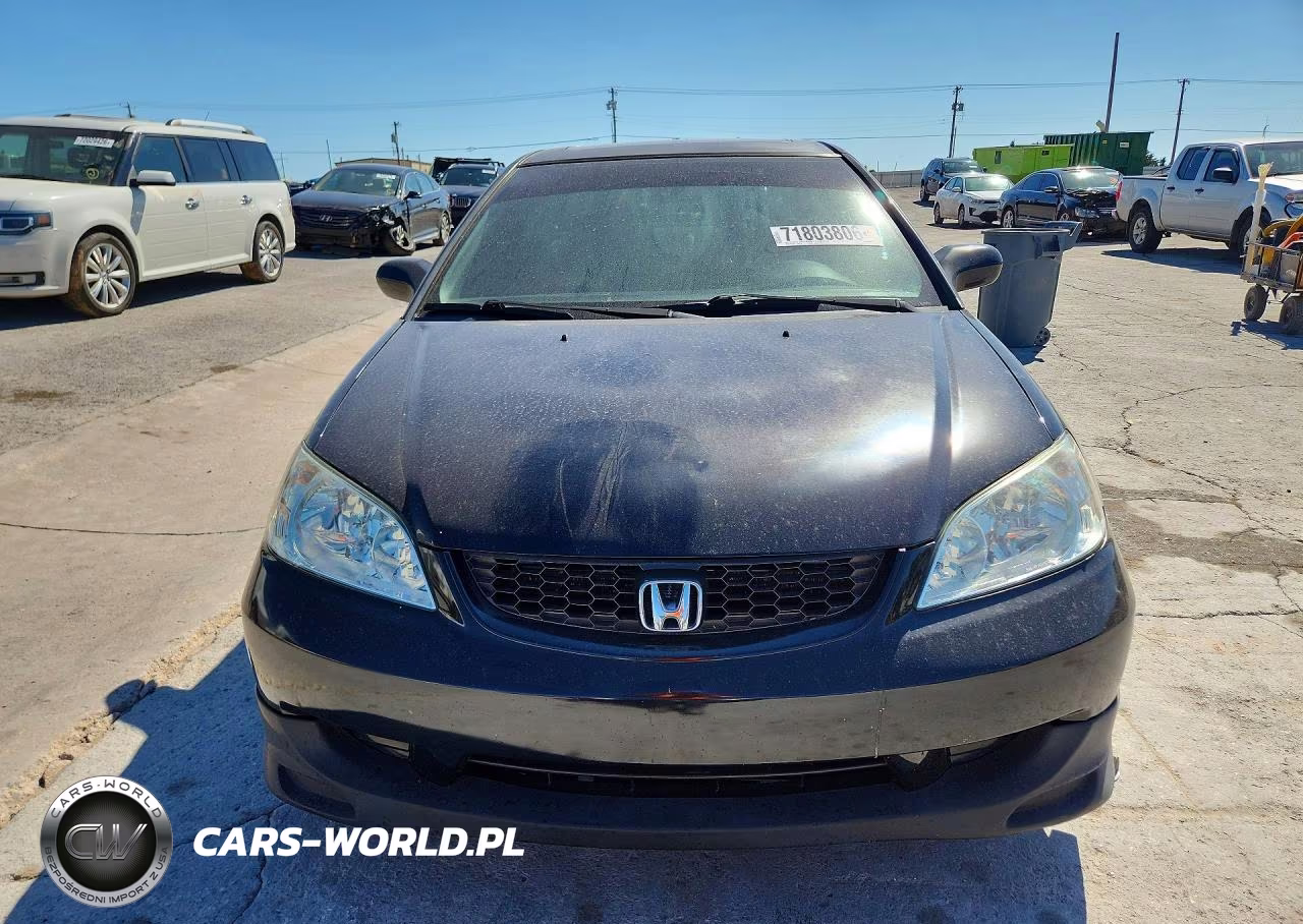2004 Honda Civic Ex VIN:1HGEM22944L012367 - 5