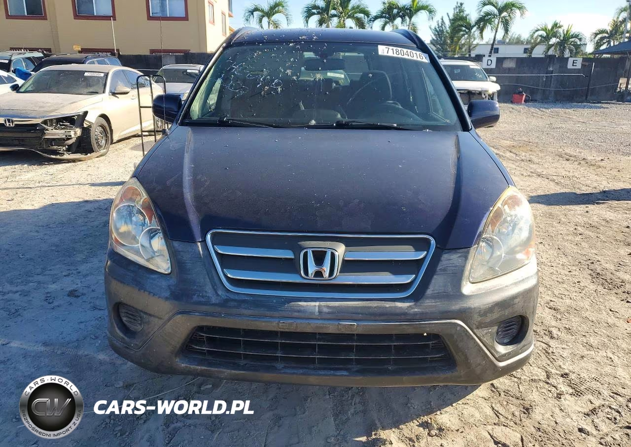 2006 Honda Cr-V Lx VIN:JHLRD68576C002708 - 5
