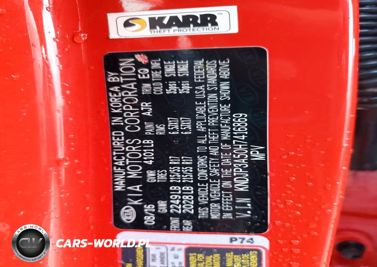 2017 Kia Soul + VIN:KNDJP3A50H7416869 - 13