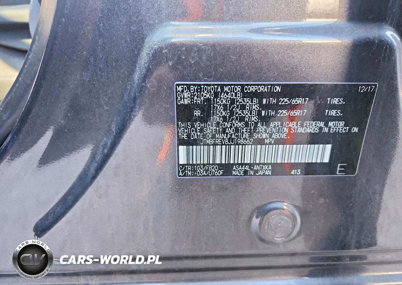 2018 Toyota Rav4 Le VIN:JTMBFREV8JJ198662 - 13