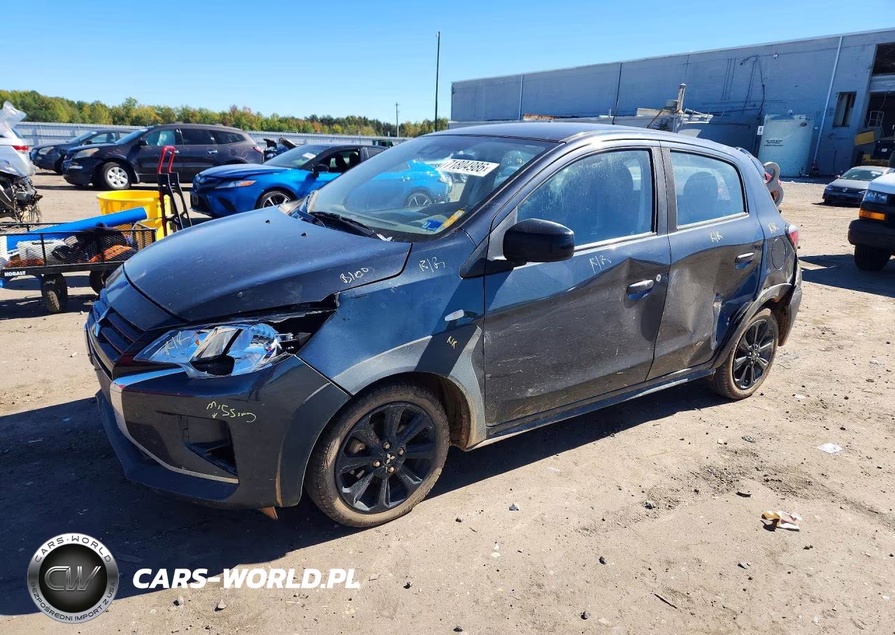 2024 Mitsubishi Mirage Se VIN:ML32AWHJ1RH004596 - 1